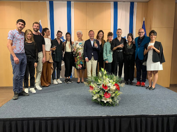 At the centre: The Israeli ambassador: Dr. Rodica Radian-Gordon (Credit: Embassy of Israel in Andorra)