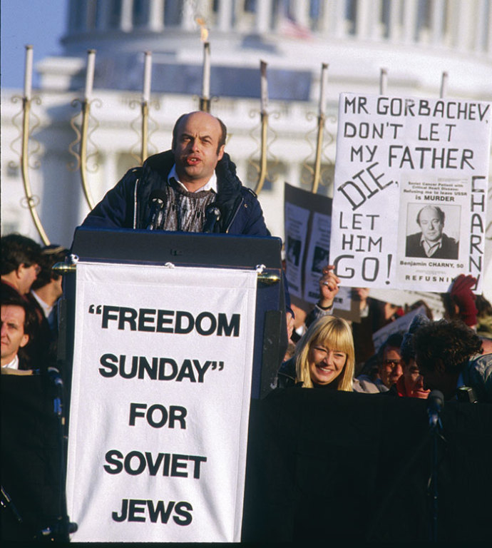 Human rights activist Natan Sharansky (Credit: Jacques Langevin/Sygma via Getty)