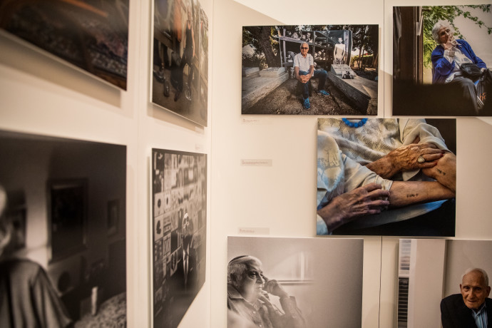 PHOTOGRAPHS FROM the ‘We’re Still Standing’ special exhibition at the UN. (Credit: Ohad Kab/KKL-JNF Photo Archive)