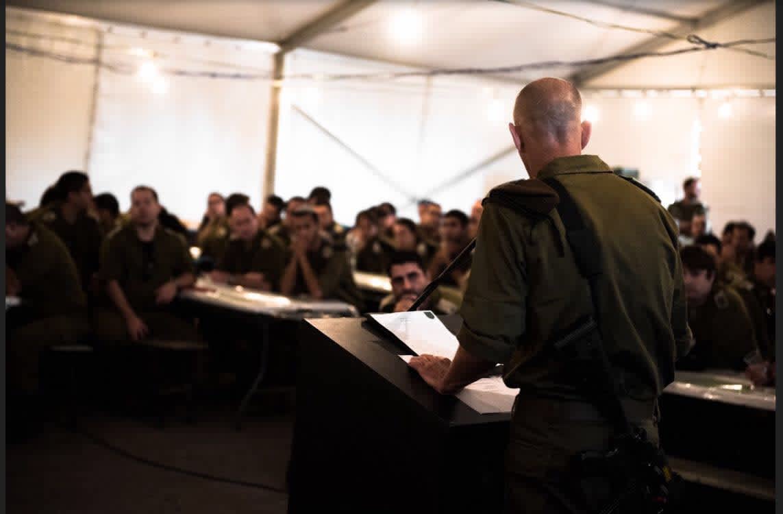  IDF soldiers participating in the Or HaDagan Northern Command drill, September, 2017. (IDF Spokesperson's Unit)