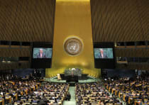 United Nations Secretary General Antonio Guterres addresses the opening of the UNGA