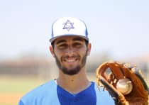 I’M THE ROOKIE: Outfielder Assaf Lowengart is the latest generation of Israeli-bred baseball players