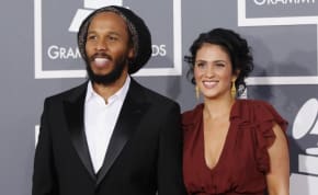 Ziggy Marley and his wife Orly