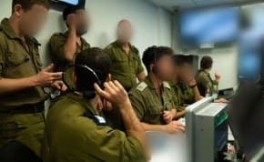 IDF soldiers engage in operational activities in relation to Israel-Gaza violence. 