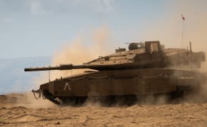  The new Israeli "Barak" tank.