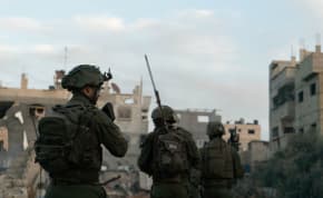  Israeli soldiers operate in the Gaza Strip, February 26, 2024