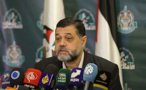  Hamas official Osama Hamdan attends a news conference in Beirut, Lebanon, March 20, 2024
