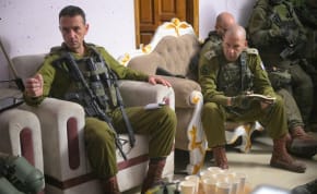  IDF Chief of Staff Herzi Halevi in Gaza's Khan Yunis April 3, 2024
