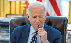  US PRESIDENT Joe Biden speaks on the phone with Prime Minister Benjamin Netanyahu, last week. 