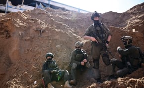  IDF SOLDIERS operate near what the military described as a Hamas command tunnel running partly under UNRWA headquarters, in the Gaza Strip, in February. In spite of the remarkable achievements of the IDF in Gaza, the war lingers on with no clear end in sight, the writer laments.