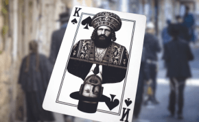  Israel's chief rabbis seen as a playing card in this AI-made illustration