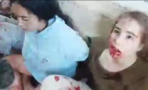  Liri Albag and Agam Berger are pictured bloody and distraught in bodycam footage from Hamas terrorists.