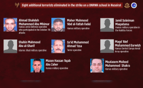  The profiles of the eight additional terrorists who were eliminated in the strike on an UNRWA school.
