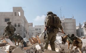IDF soldiers operate in the Gaza Strip, June 15, 2024