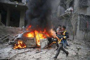 NO ONE did anything to stop the carnage in Syria. 