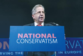  HANS-GEORG MAASSEN, founder and president of Germany’s Values Union. The party will be on the ballo