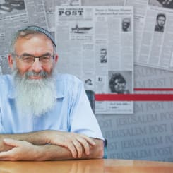RABBI DAVID STAV visits ‘The Jerusalem Post’ this week.