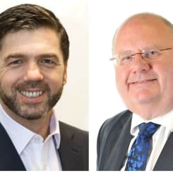 Stephen Crabb (L) and Sir Eric Pickles (R)