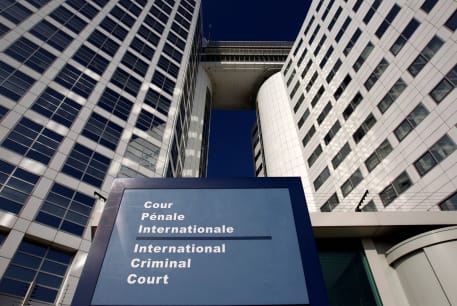  The entrance of the International Criminal Court (ICC) is seen in The Hague March 3, 2011.