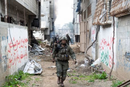  IDF soldiers on the ground in Gaza, February 27, 2024