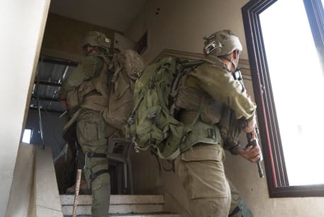  IDF soldiers operating in the Gaza Strip, May 11, 2024.