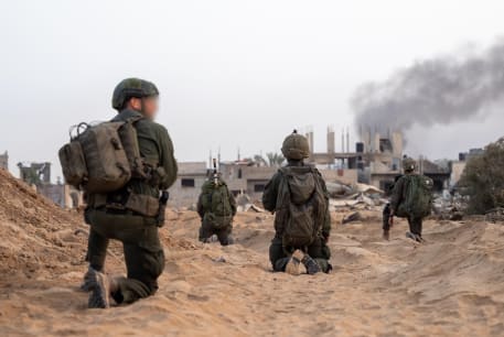  IDF soldiers operate in the Gaza Strip, May 22, 2024