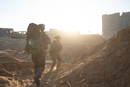  IDF soldiers operate in the Gaza Strip, June 4, 2024