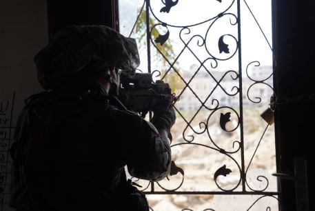   IDF troops operate in the Gaza Strip. June 30, 2024.