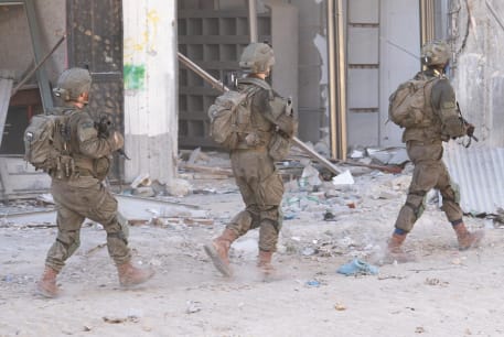   IDF troops operate in the Gaza Strip. July 2, 2024. 