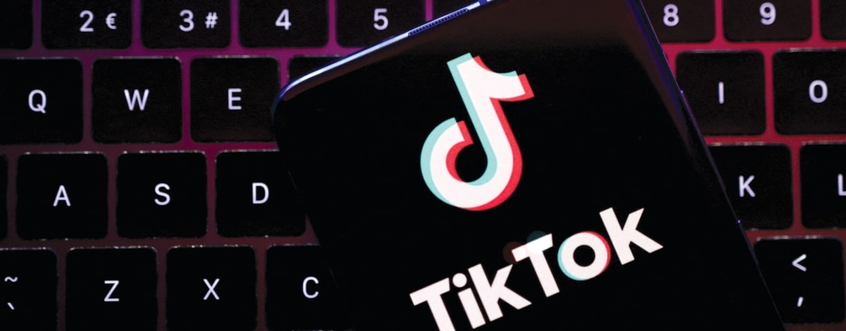  An illustration of the TikTok logo.