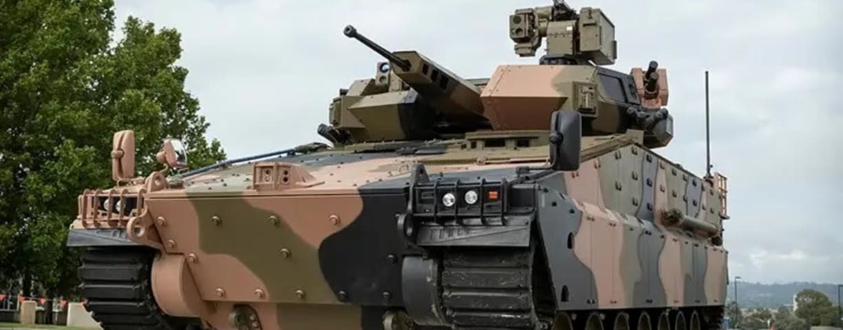 Australian APC armed with Israeli-made Spike missiles. It is estimated that each Australian APC will have Israeli systems worth more than $2.5 million.