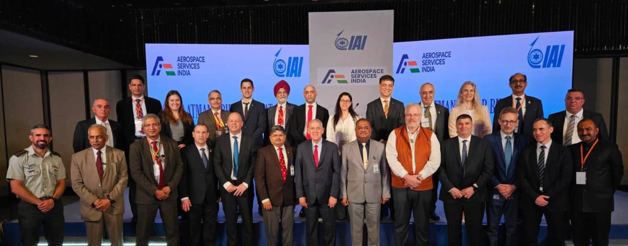 Israel Aerospace Industries launches AeroSpace Services India (ASI)  in New Delhi, furthering its presence in India.