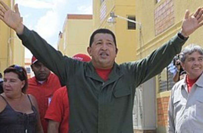 Chavez waves 248.88 (photo credit: AP [file])