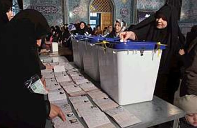 iran vote 298.88 (photo credit: AP [file])