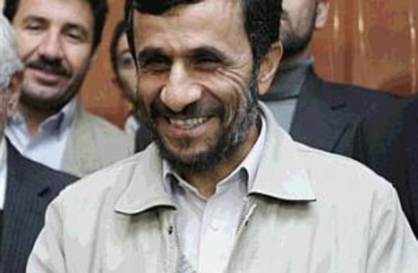 ahmadinejad votes 298.88 (photo credit: AP)