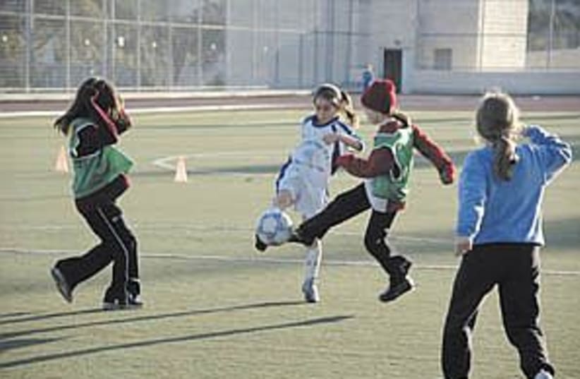 girls soccer ij 298.88 (photo credit: Sarah Levin)