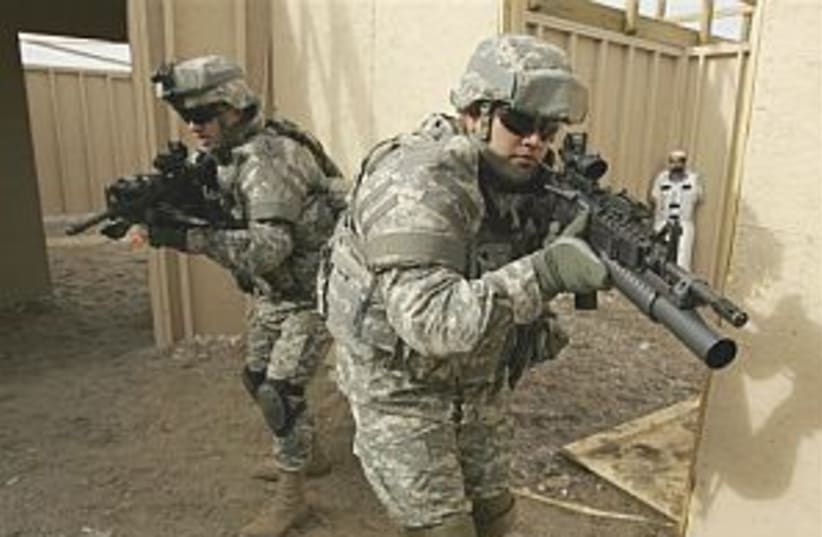 Iraq training 298.88 (photo credit: AP)