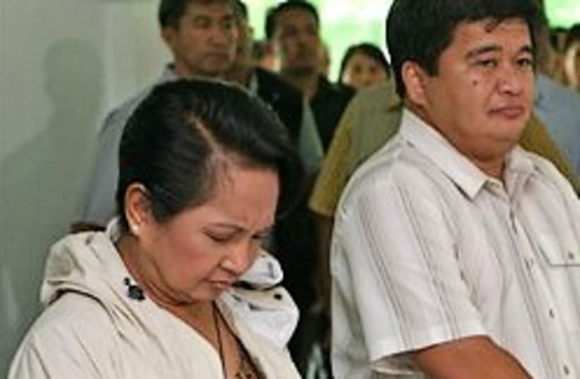 Phillipines Elections Massacre (photo credit: )