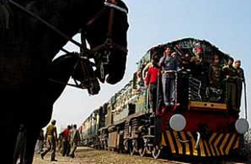 train india 298.88 ap (photo credit: AP)