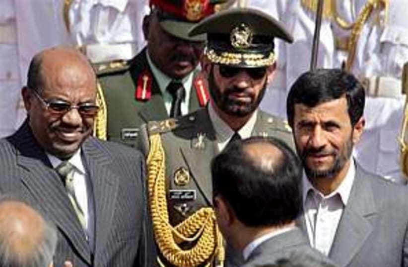 Ahmedinejad Sudan 298.88 (photo credit: AP)