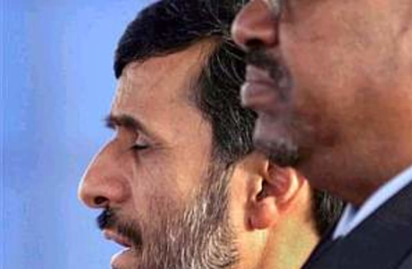 Ahmadinejad SUdan 298.88 (photo credit: AP)