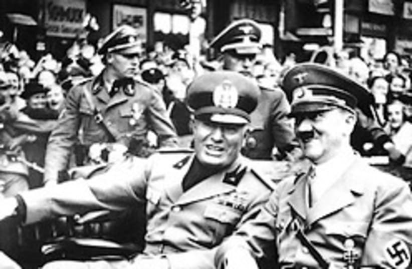 Mussolini Hitler 288x48 AP (photo credit: )