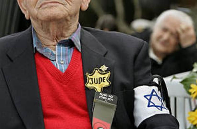 holocaust survivor 298ap (photo credit: AP [file])