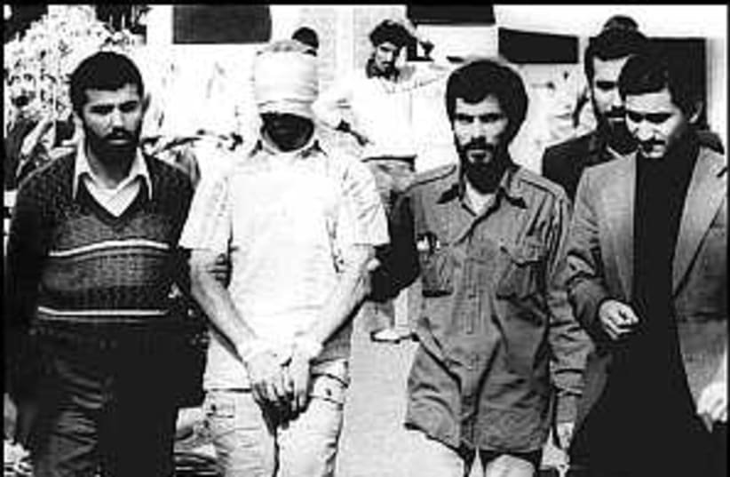 1979 US hostages  (photo credit: AP)