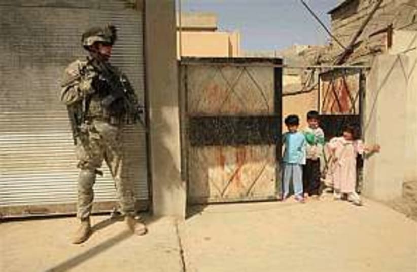 US Iraq army 298.88ap (photo credit: AP)