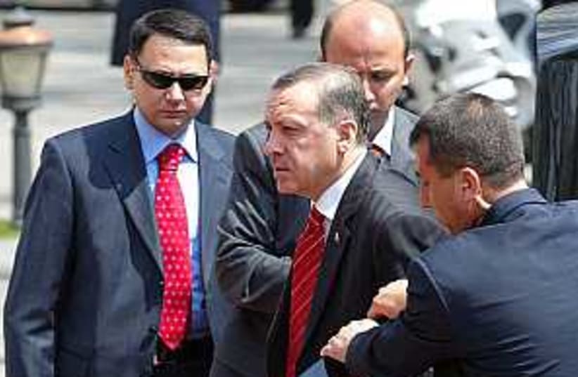 Erdogan Turkey (photo credit: AP)