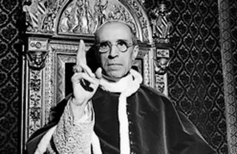 Pope Pius XII (photo credit: AP)