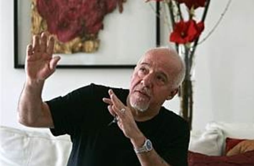 Paulo Coelho 298.88 ap (photo credit: AP)