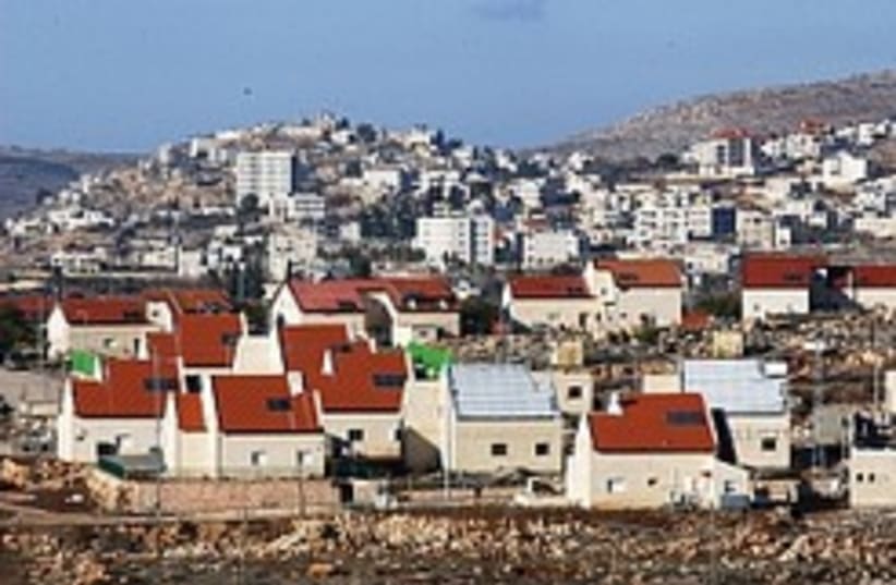 The settlement of Ofra with the outskirts of Ramal (photo credit: Ariel Jerozolimski )