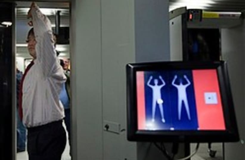 airport body scanner security 248.88 ap (photo credit: AP)